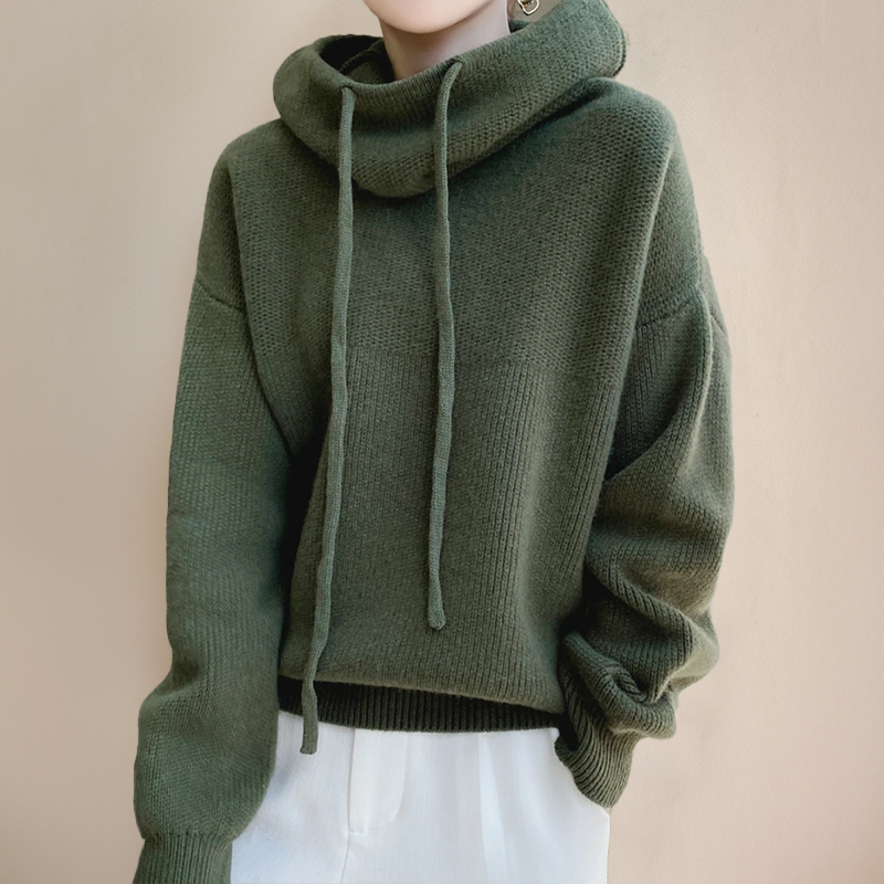 Julia | Stickad Hoodie