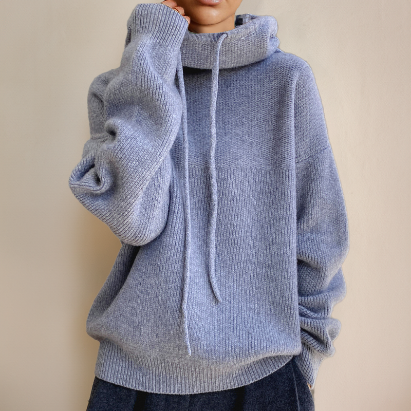 Julia | Stickad Hoodie